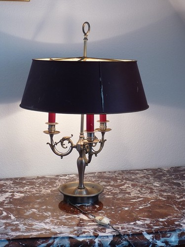 Rare ancienne lampe bouillotte - lampe,
